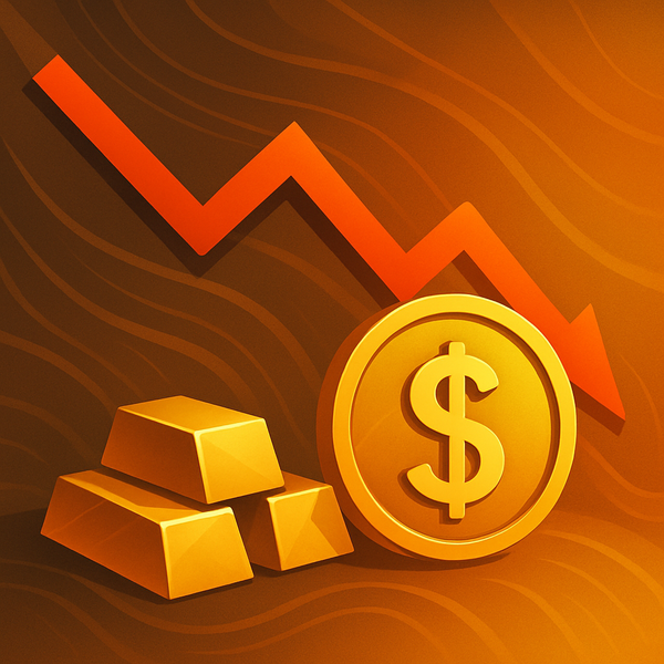 Gold prices and the decline of the U.S. dollar